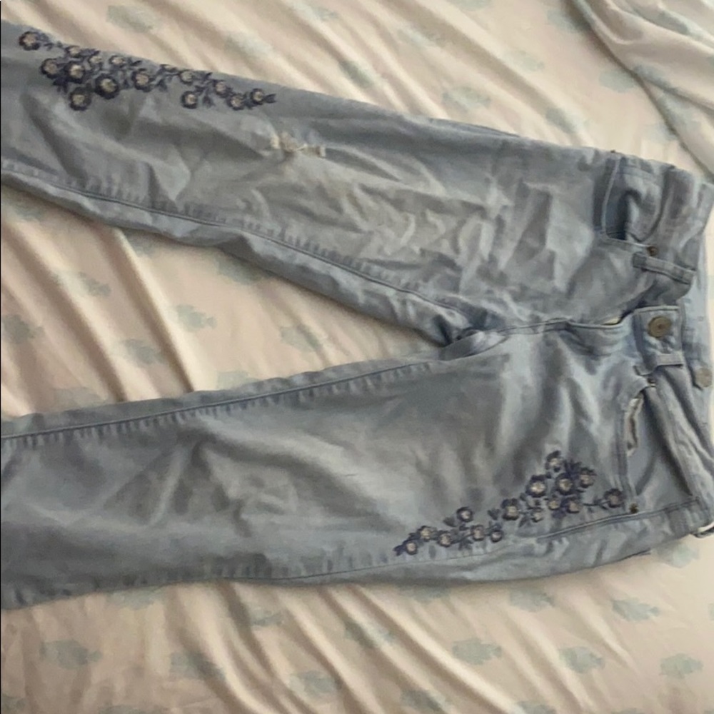 Capri jeans low rise